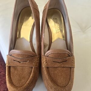 MICHAEL Michael Kors Women's Brown Suede Loafers